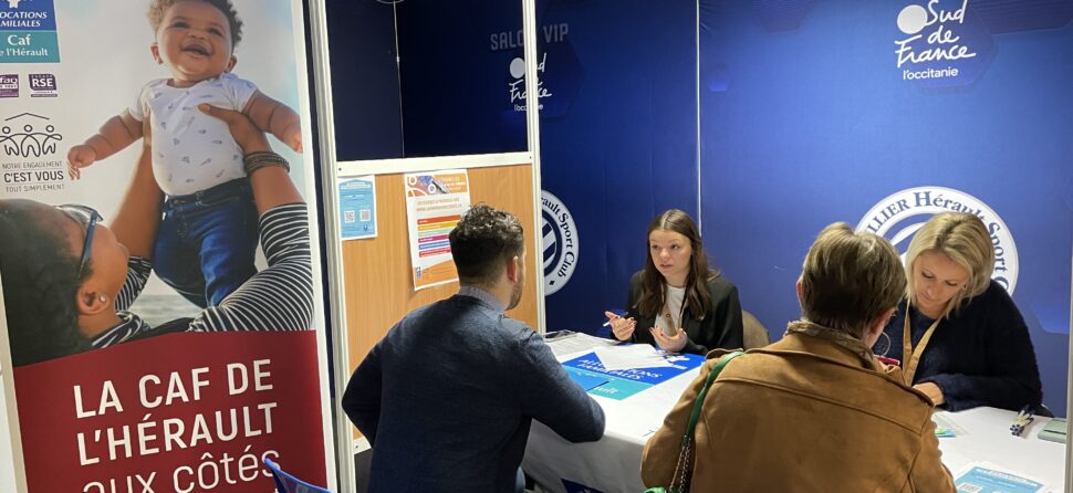 La CAF de l’Hérault présente aux rencontres pour l’emploi de La Mosson !